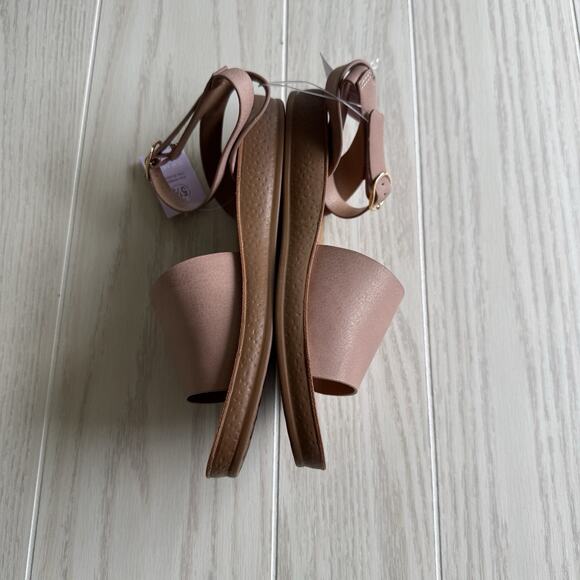 Top Moda Rowen 75 Blush Nubuck Sandals Size 5.5 New - Picture 4 of 5